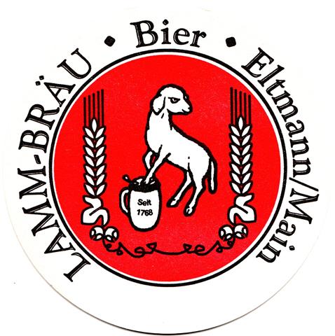 eltmann has-by lamm rund 1a (240-lamm bru-schwarzrot)